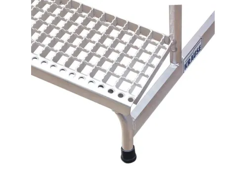 Montagetrap Aluminium H 0 6M 3Treden Incl. Platform Treden Rooster