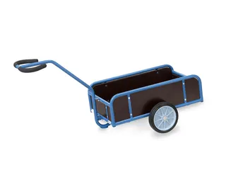 Handtrekwagen 4107V met 4 wanden 2 Wielen 795x445mm massief Rubber - 1