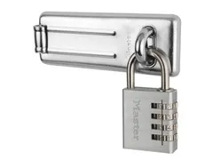 Hangslot MasterLock 7640704EURD overval + aluminium 40mm