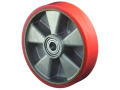 Reservewiel 800kg Pu-Banden L X D 60x 20mm Aluminium Velg