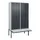 PBM-locker met bank,HxBxD 2120x1200x815mm,4vak,vak B 300mm