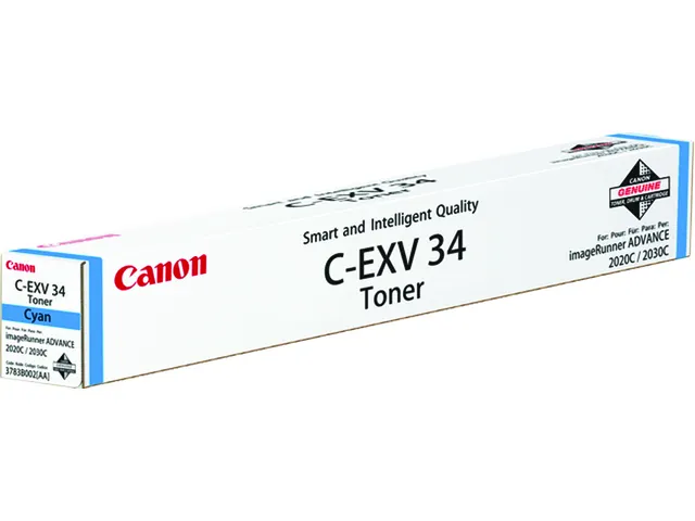 Canon C-EXV 34 Toner Cyaan voor imageRUNNER