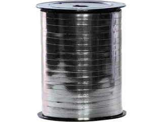 Polyband Haza 5mm x 250m metallic zilver - 1
