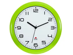 De Alba HORNEW wandklok met stille werking 30cm. Groen