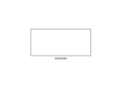 ID4090 BROTHER stamp label 40x90mm 12