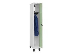 locker,HxBxD 1950x300x500mm,1vak,vak B 300mm,draaigrendel,voeten