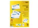 Cartes de visite Sigel 85x55mm uni 225g coins arrondis blanc 100 pièc