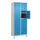 lockerkast,HxBxD 1950x800x500mm,2x4vakken,vak B 400mm,cil.-slot,voeten