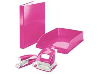 Brievenbak Leitz WOW Plus A4 roze - 3
