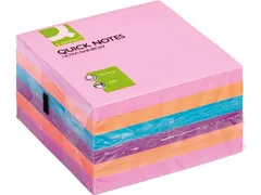 Quick Notes Memoblaadjes Ultrapakket 76x76mm 80 Vel 6 Blokken Assorti