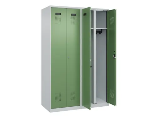 locker voor scheiding van kleding,HxBxD 1850x1200x500mm,4vak