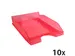 ECOTRAY Brievenbak L inicolor framboos do
