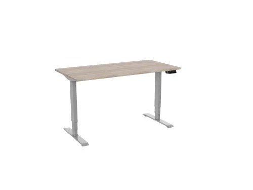 Elektrisch Verstelbaar Zit-Sta Bureau Frame Grijs 180Cm
