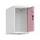 opzetkast,v. locker,1vak.,vak B 300mm,HxBxD 500x300x500mm,cilinderslot