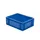 Euronorm-stapelbak 13l 145x400x300mm Wanden/bodem Gesloten Blauw