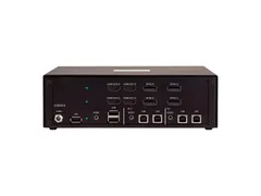 StarTech.com CK4-PM202C KVM-switch Zwart