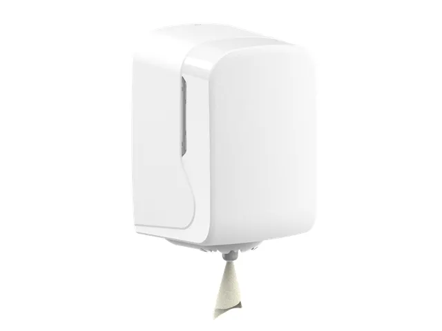 Spotless poetspapierdispenser Midi wit