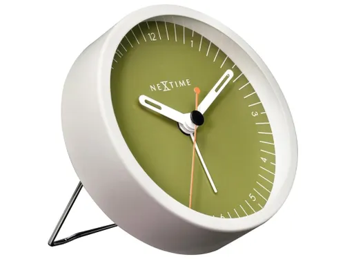 Wekker Nextime Small 9 cm groen