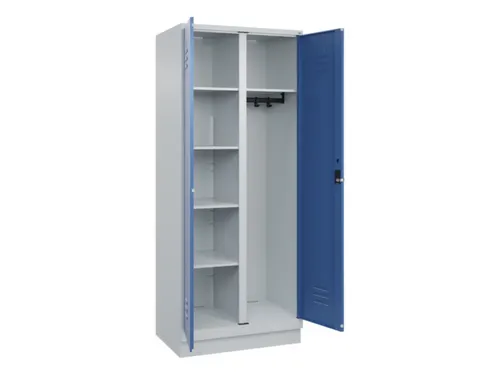 wasgoedverdeelkast,HxBxD 1950x800x500mm,vak B 400mm,draaigrendel