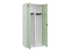 PBM-locker,HxBxD 1850x800x500mm,2vak,vak B 400mm,draaigrendel