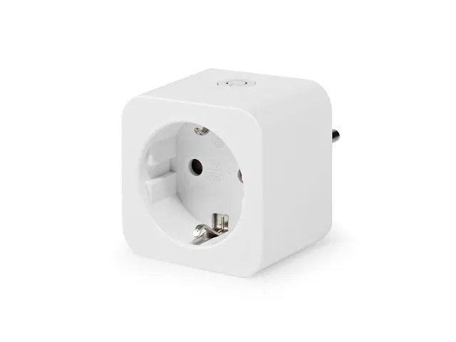 Nedis SmartLife Slimme Stekker Wi-Fi IP21 Wit 3 stuks