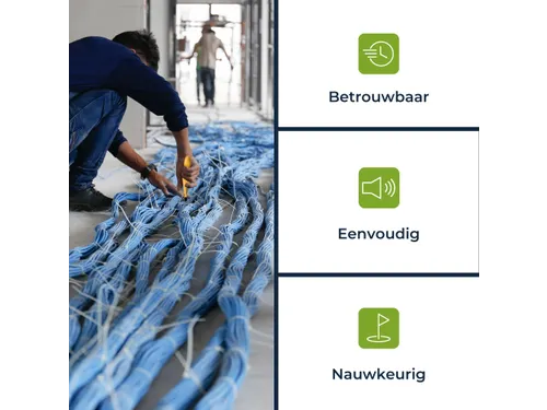 Multifunctionele kabelzoeker kabeltester met toongenerator en signaal