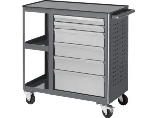 werkbank,HxBxD 950x960x450mm,metaalblad,draagverm. 450kg - 1