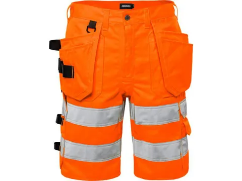Fristads 2028 PLU short, fluo oranje, maat C58, per stuk
