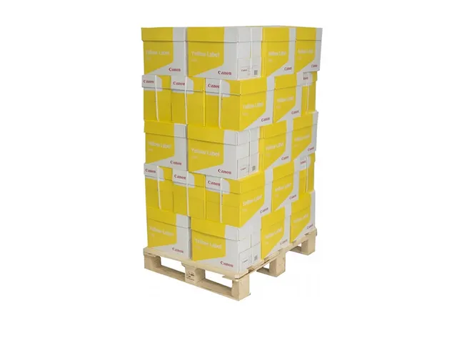 Kopieerpapier Yellow Label Standaard A4 80 Gram Wit Pallet