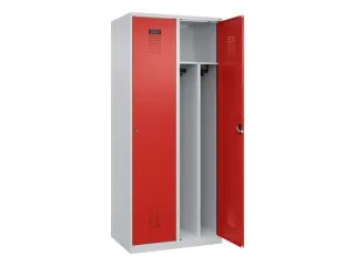 locker voor scheiding van kleding,HxBxD 1850x800x500mm,2vak - 1