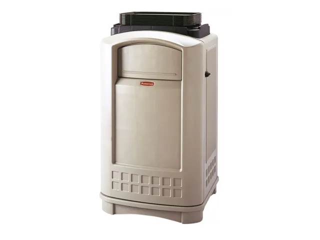 Container met dienbladhouder 189 Liter Beige