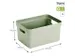 Boîte de rangement Sigma Home 25,2 x17,5x12,2cm vert clair 5L