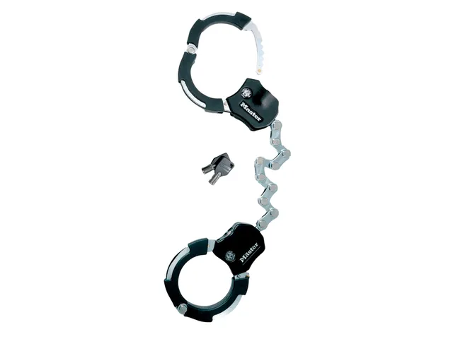 Handboeisloten Masterlock Street Cuff 55 cm zwart