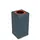 Circulaire Afvalbak BrickBin Plastic 65 Liter Grijs Oranje