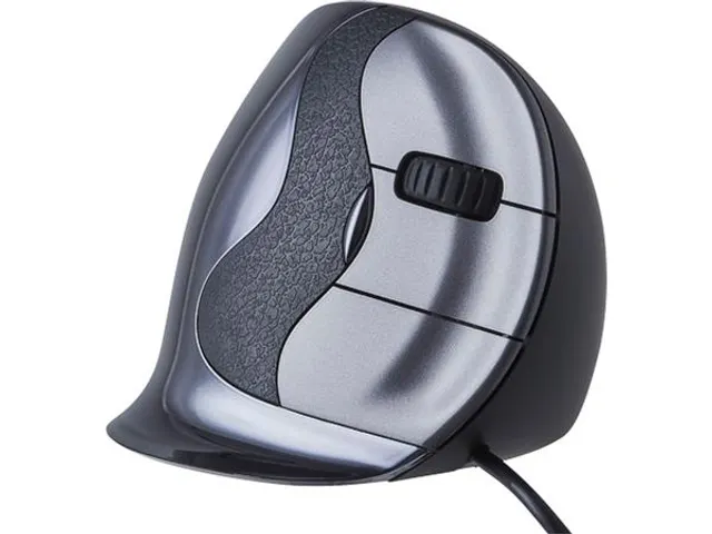 Evoluent D Ergonomische muis bedraad rechts Antraciet Small
