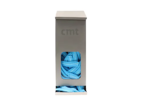 Haarnet CMT clip non-woven L 53cm detectie strip PP blauw 100 stuks