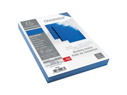 PK100 inbindkaft CHR OME 230g A4 blauw