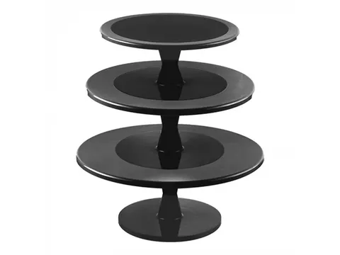 Silikomart Taartstandaard HULA UP 3 etages Ø24/30/35cm kunststof Zwar