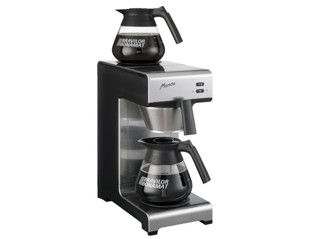 Snelfilter Koffiezetapparaat Bravilor Mondo + 2 Glazen Kannen