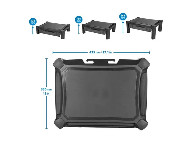 Support écran réglable avec tiroir