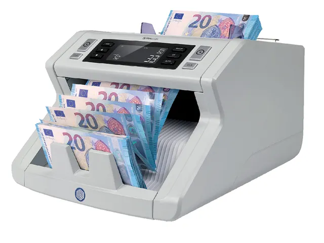 Biljettelmachine Safescan 2210 Wit 2-voudige Detectie Gesorteerd
