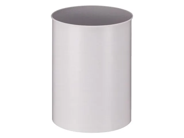 Corbeille à Papier Vepa Bins Ronde 15 Litres Gris