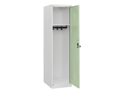 schoollocker,HxBxD 1530x400x500mm,1vak,vak B 400mm,draaigrendel