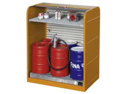 vatenkast,HxBxD 1610x870x1300mm,v. 6x60l vat,1xrooster,opvangvol. 73l