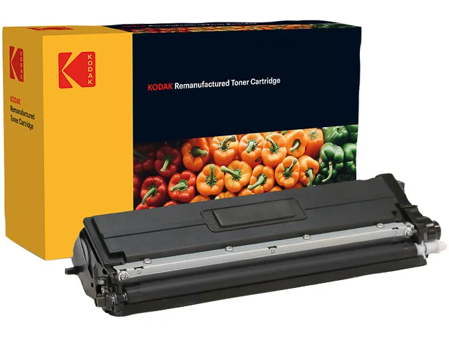 185B042104 Kodak Brother Tn421Y Dcpl Toner Geel Rebuilt 1800Pagina's