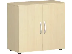 kantoorkast openslaande deuren HxBxD 752x800x420mm hout esdoorn