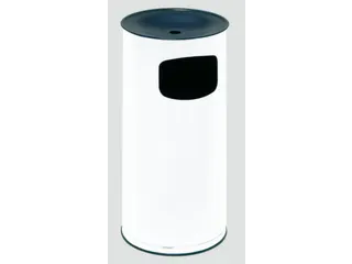 Combi-Asbak 44 Liter HxØ 710x355mm Ral9016 Wit - 2