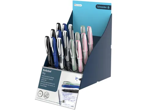 Rollerball Schneider Ray Basic + Trend SIS-display inhoud 15stuks