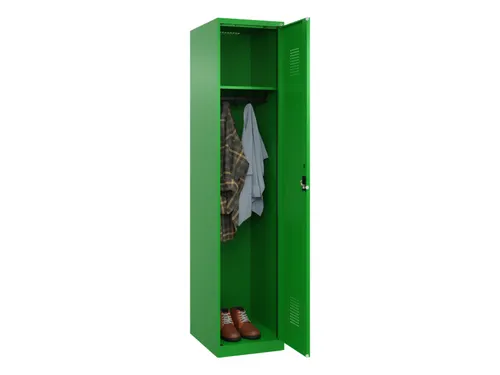 locker,HxBxD 1850x400x500mm,1vak,vak B 400mm,cil.-slot,staand op vloer
