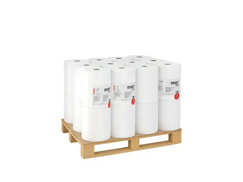 Poetsrol WypAll L40 PowerClean 1-laags 750vel wit 7452 Pallet